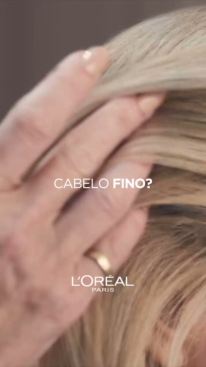 Cabelo fino, sem volume?