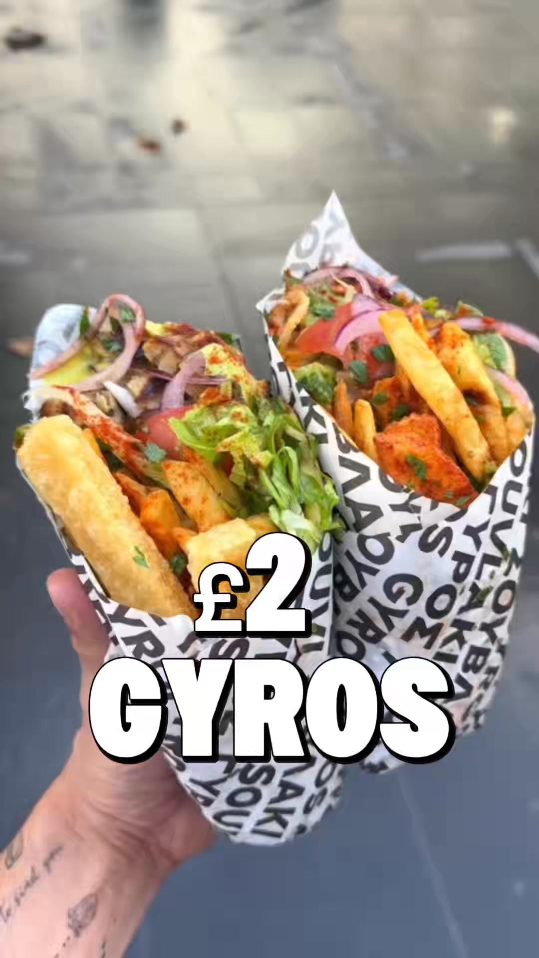 £2 Gyros This Weekend Only