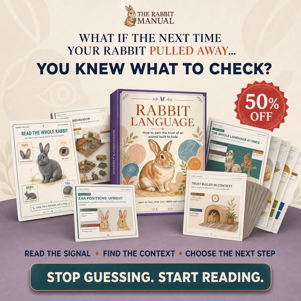 50% OFF NOW! When Your Rabbit Pulls Away