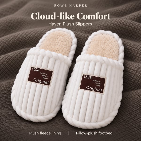 Haven Plush Slippers