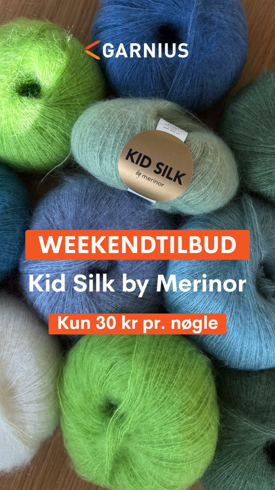 Kid Silk til KUN 30 kr pr. nøgle