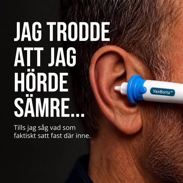 Du rengör inte dina öron – du packar igen dem. Misstaget med bomullspinnar.