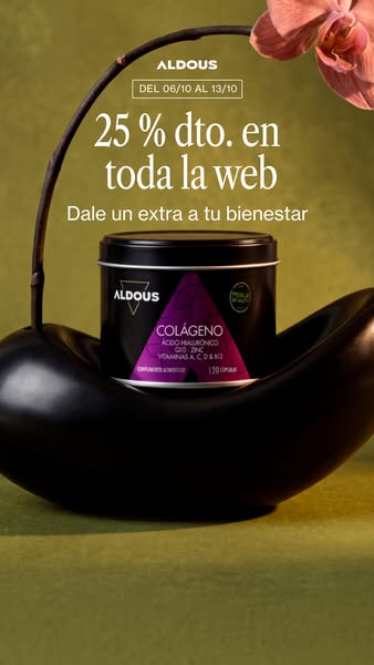 Hasta 25% en toda la web | Aldous