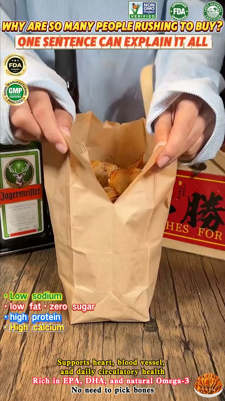 Crispy, Meaty & Packed With Ocean Nutrition