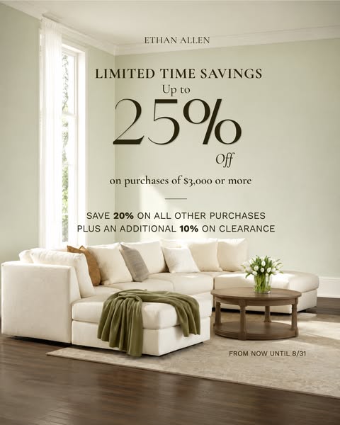 Limited-Time August Savings
