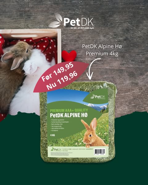 Spar 20 % på Alpine-hø 4 kg