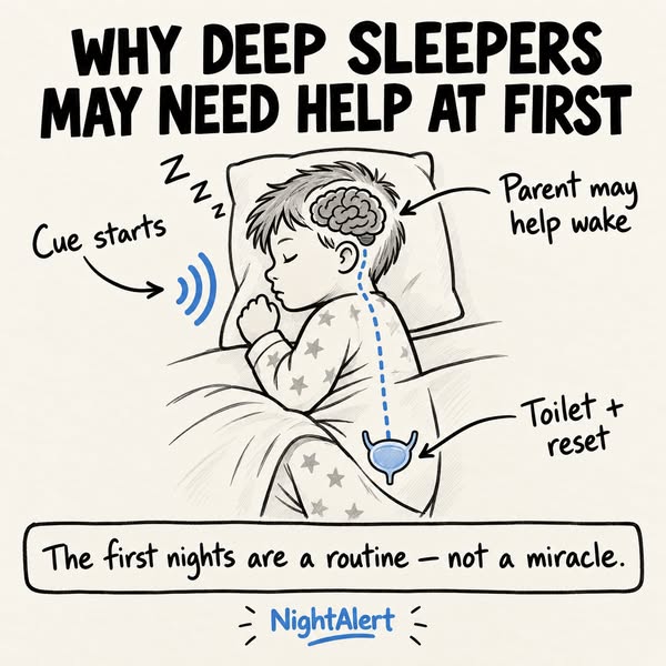 NightAlert Wireless Bedwetting Alarm