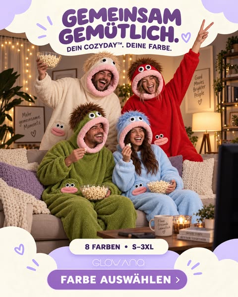 Gemeinsam gemütlich.