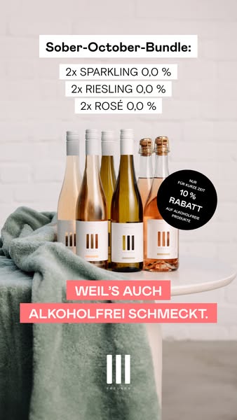 Sober October Sale – 10% auf Alkoholfreie