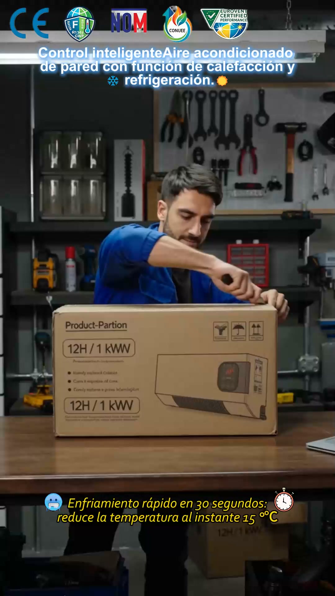 ¿Aire acondicionado sin perforaciones? ¡Sí, es posible! Desde solo $1,450 MXN por unidad