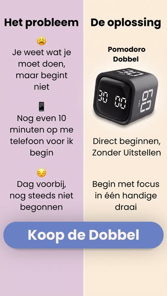 Altijd afgeleid? Dit lost het op.