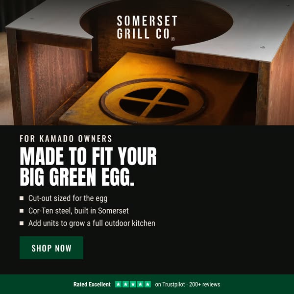 Made to fit your Big Green Egg