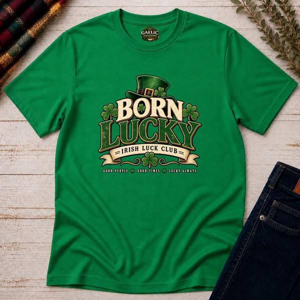 Born Lucky. Wear It Proud.