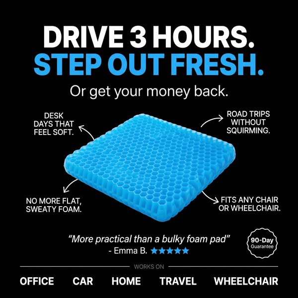 Sit Longer With Less Pressure