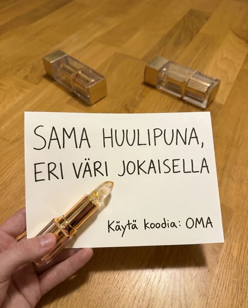 Sama puna, sinun värisi