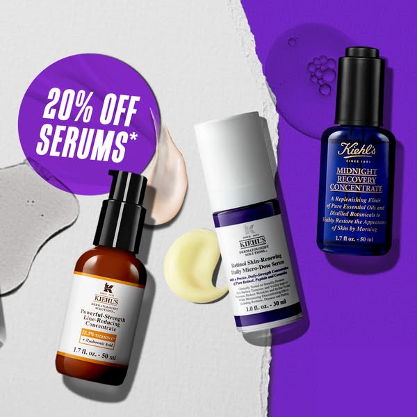 20% OFF SERUMS