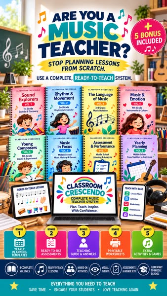 Your Entire Year of Music — Ready to Teach