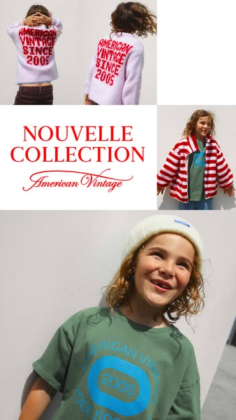 Nouvelle collection American Vintage