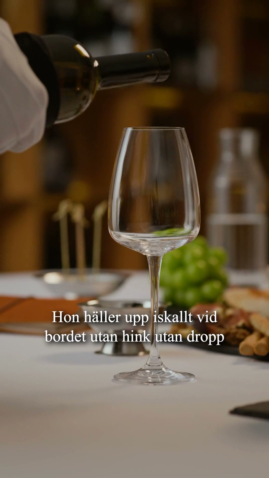 Handgreppet som gör dig till kvällens sommelier