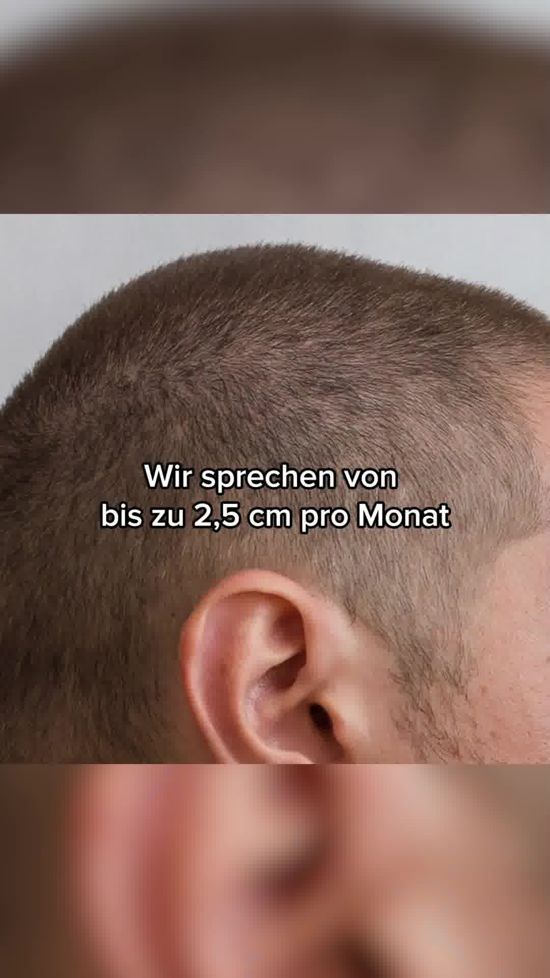 Haarwachstum richtig gemacht