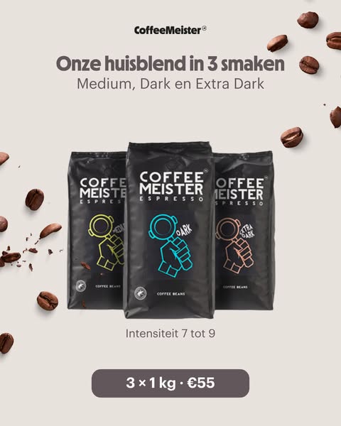 Huisblend: 3 smaken, €55