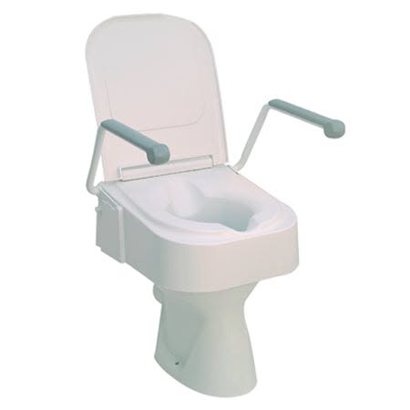 Drive Raised Toilet Seat with Arms