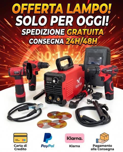 Tre utensili in un solo pacco.