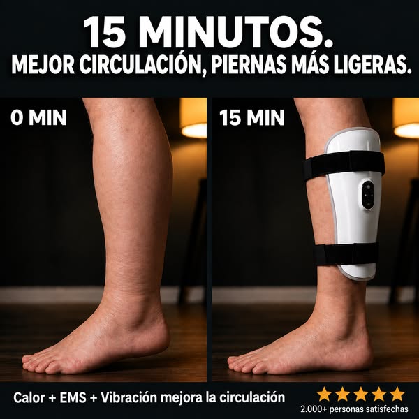 Mejor Circulación, Piernas Ligeras en 15 Min