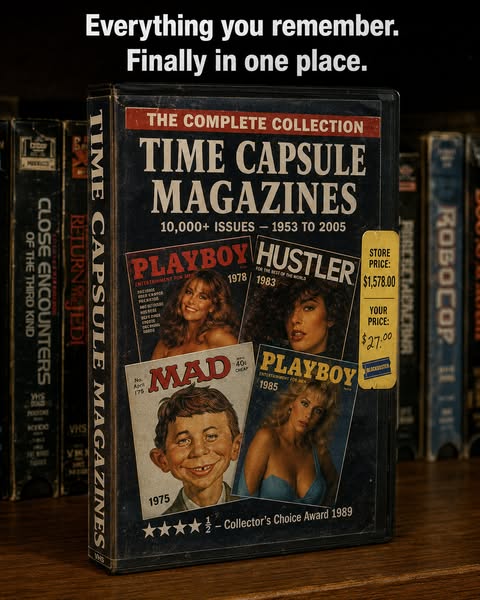 The Nostalgia Most Men Forgot Existed