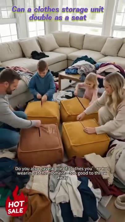 Unstuffed Square Pouf Cover