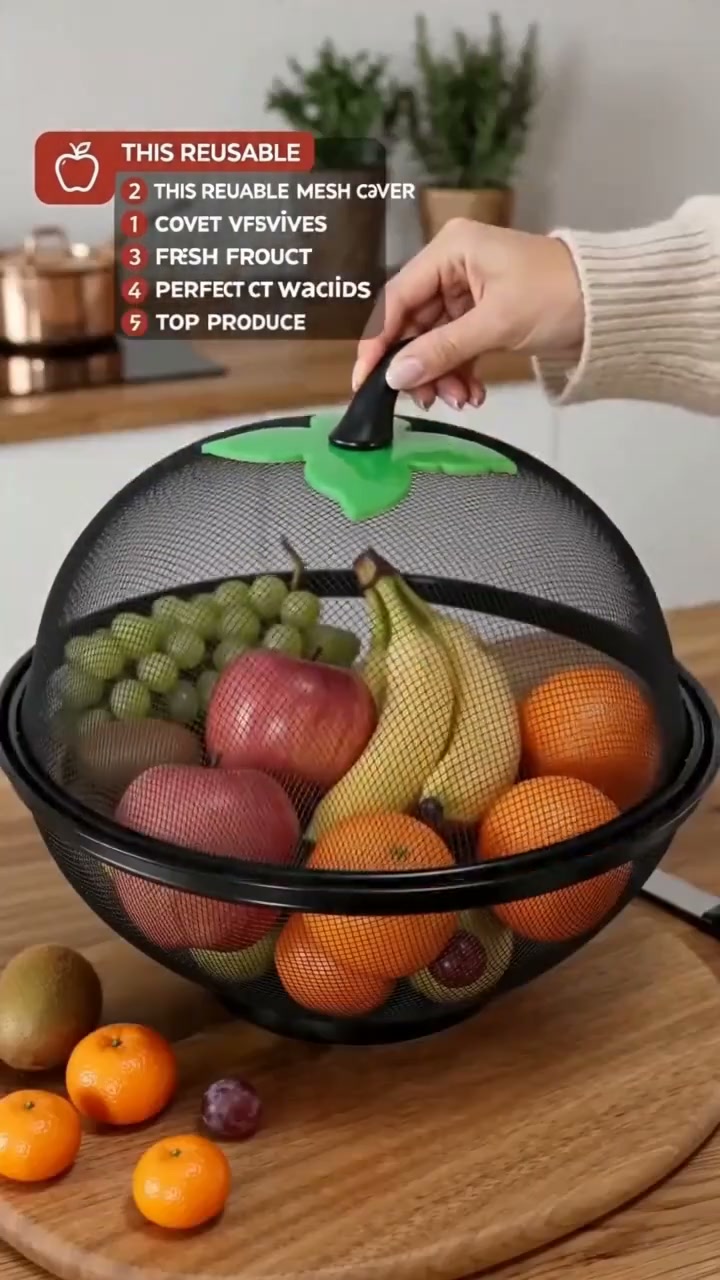 Fruit Basket with Lid – Fresh storage & stylish design