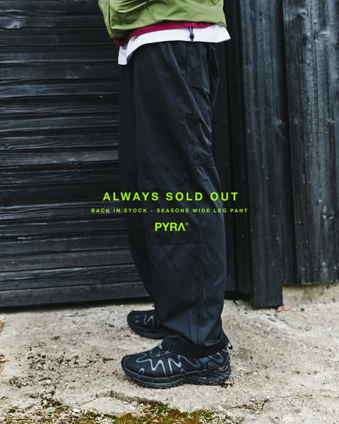 Seasons Wide Leg Pants by PYRA
