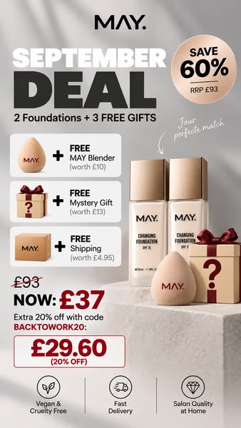 £10 OFF + EXTRA 20% OFF