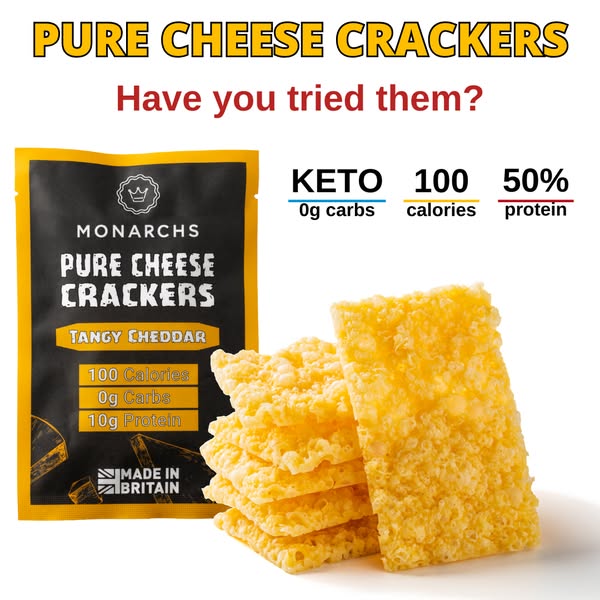 Keto Cheese Crackers