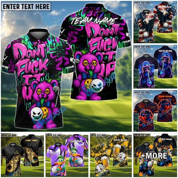 Custom Golf Shirts for Every Team