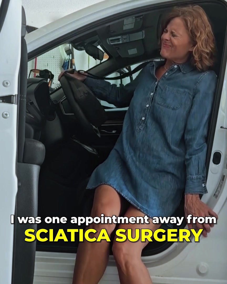 Try this before falling into sciatica surgery...