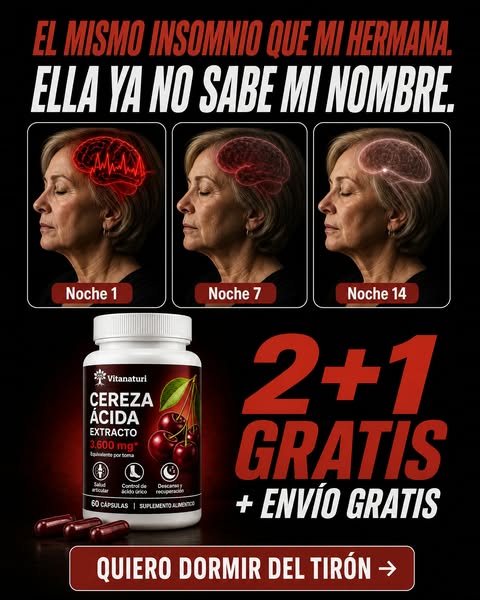 El mismo insomnio que mi hermana