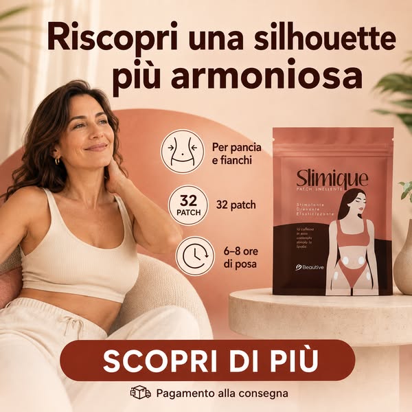 Ritrova una pancia più sgonfia con Slimique!
