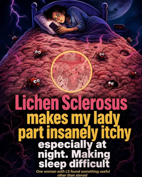 My solution for intense vaginal itching at night