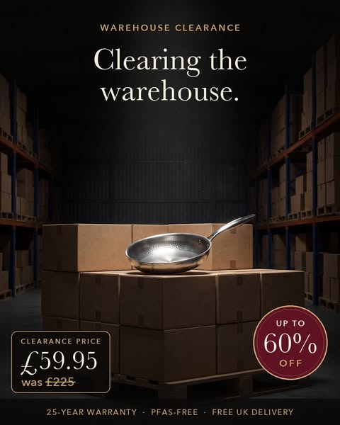 Titanium Pan Now £59.95 (Was £225)
