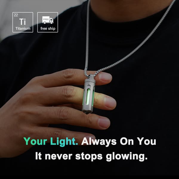 The Tritium Keychain—Carry the Glow. Own the Night.