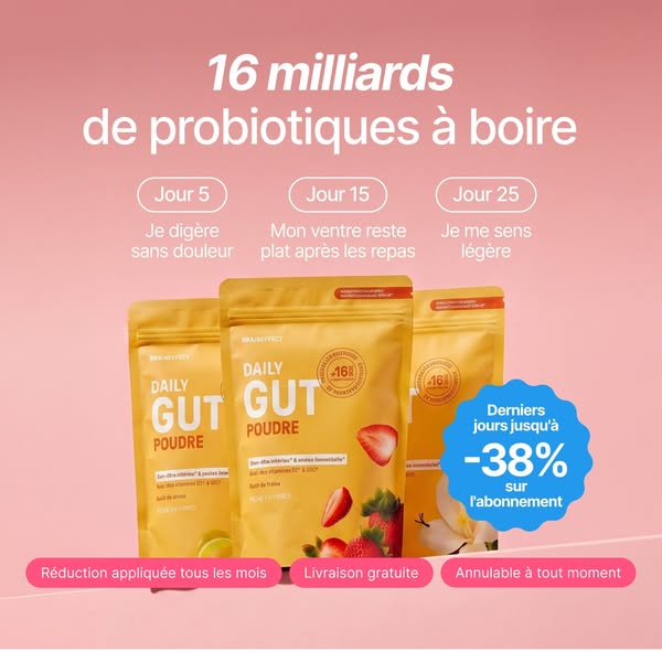 38% + port offert