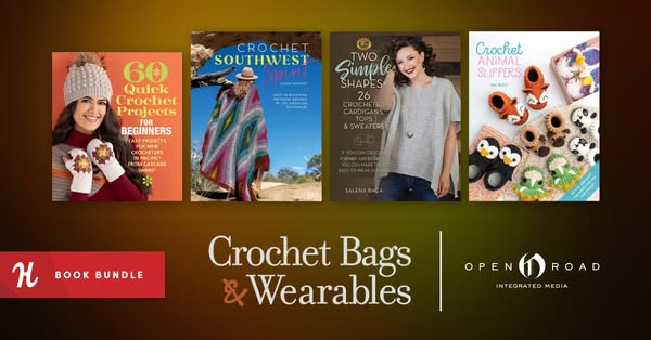 Crochet Bags & Wearables Book Bundle