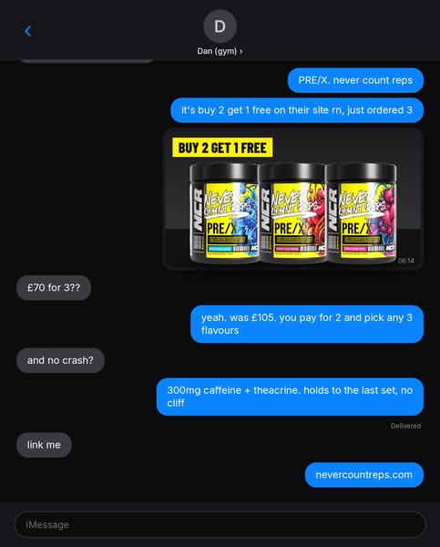 Buy 2 Tubs, Get 1 Free