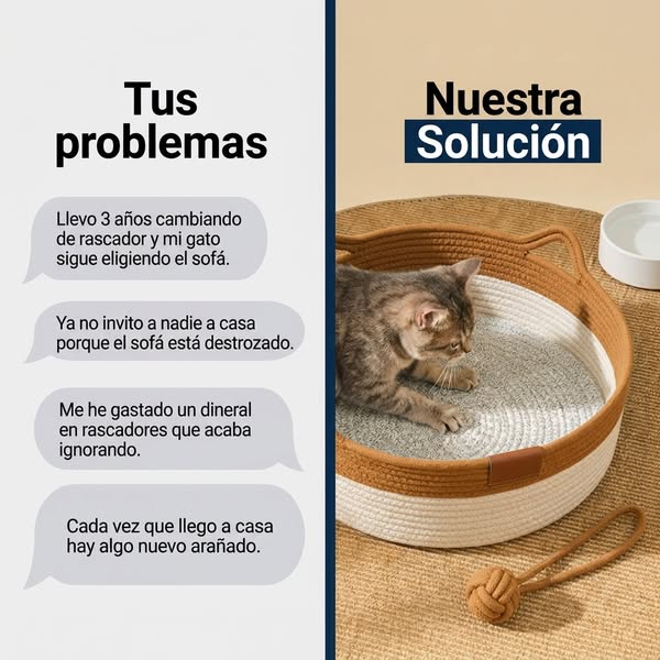 El territorio natural que lima las uñas de tu gato