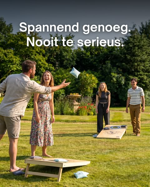 Spannend genoeg. Nooit te serieus.