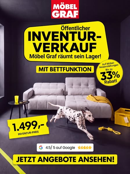 #1 Polstermöbel bis zu 78 % günstiger