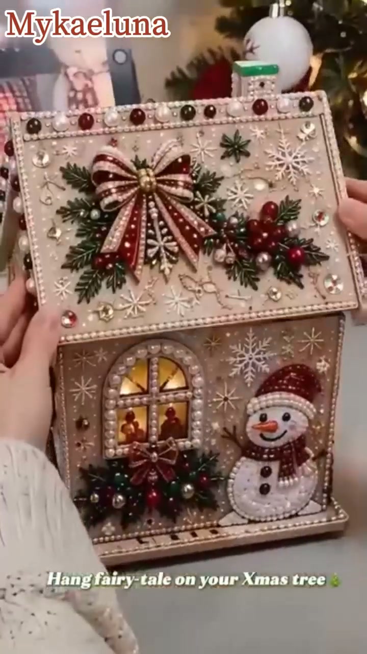 3D DIY Christmas Pearl Art Kit