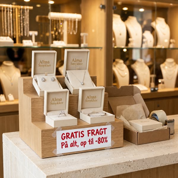 Vi lukker: Hvidguld op til –80%