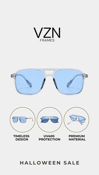 Luxury look. UV400 shield. All-day comfort.